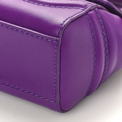 Versace Calfskin Small Palazzo Empire Bag Purple 8 of 8