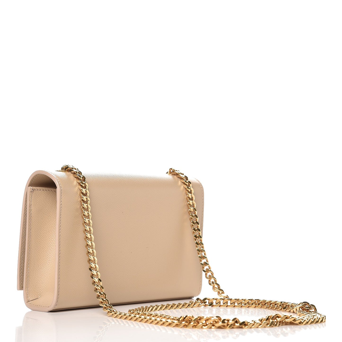Grain De Poudre Small Monogram Kate Satchel Nude Powder