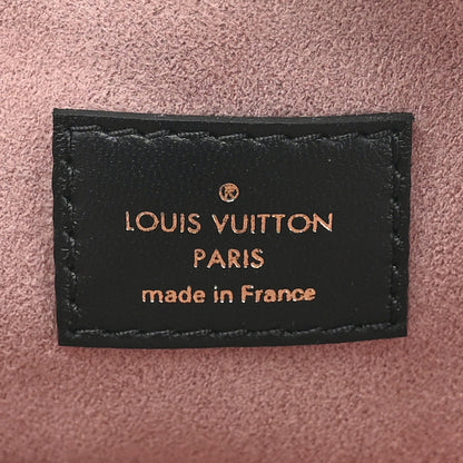 Louis Vuitton Lambskin Embossed Monogram Coussin PM Black 6 of 10