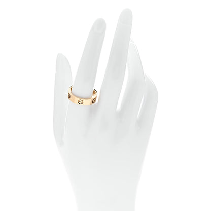Cartier 18K Yellow Gold 5.5mm LOVE Ring 61 9.5 2 of 5