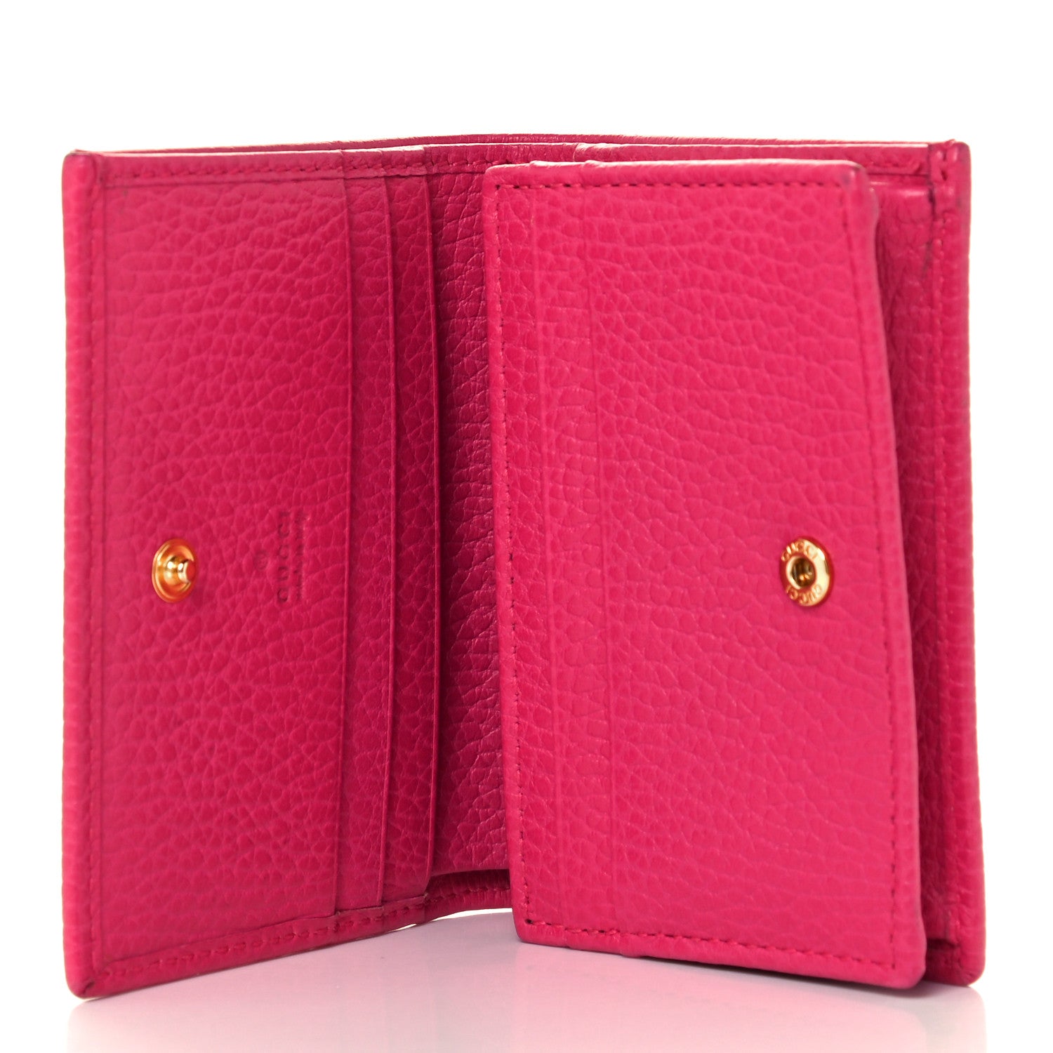 Gucci Dollar Calfskin GG Marmont Card Case Box Pink 6 of 10