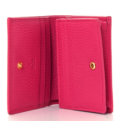 Gucci Dollar Calfskin GG Marmont Card Case Box Pink 6 of 10