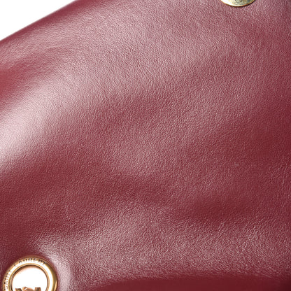Saint Laurent Calfskin Y Quilted Monogram Medium Loulou Chain Satchel Palissandre 15 of 15