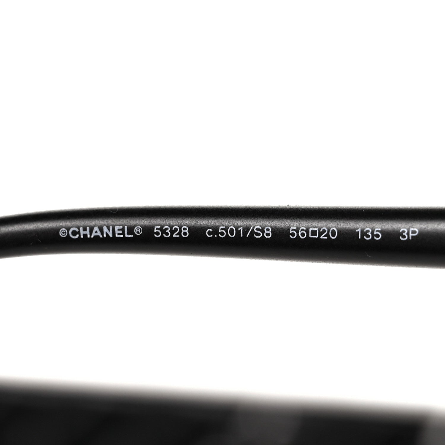 Chanel Acetate Quilted CC Polarized Sunglasses 5328 Black 6 of 7