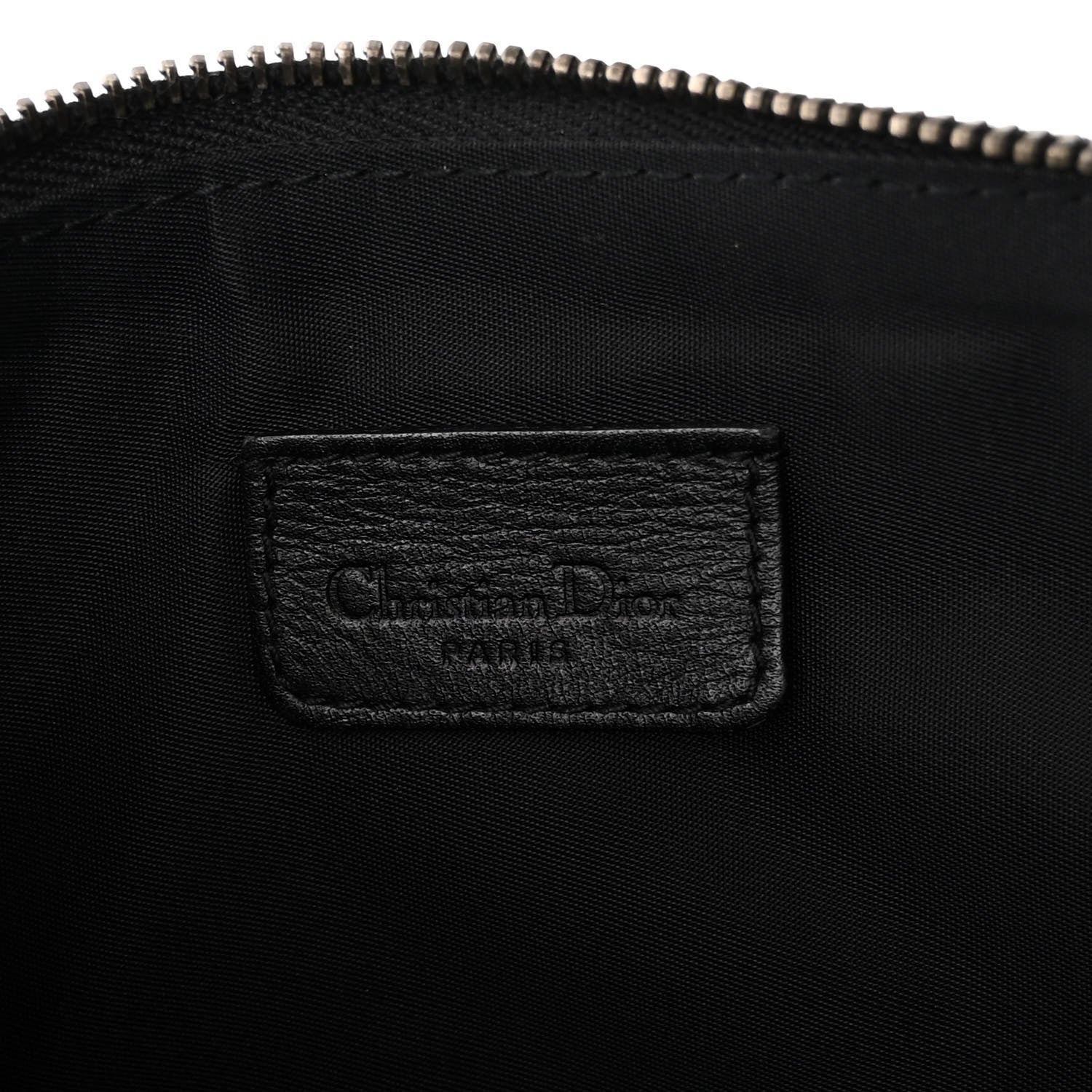 Christian Dior Monogram Mini Saddle Pochette Navy 6 of 12