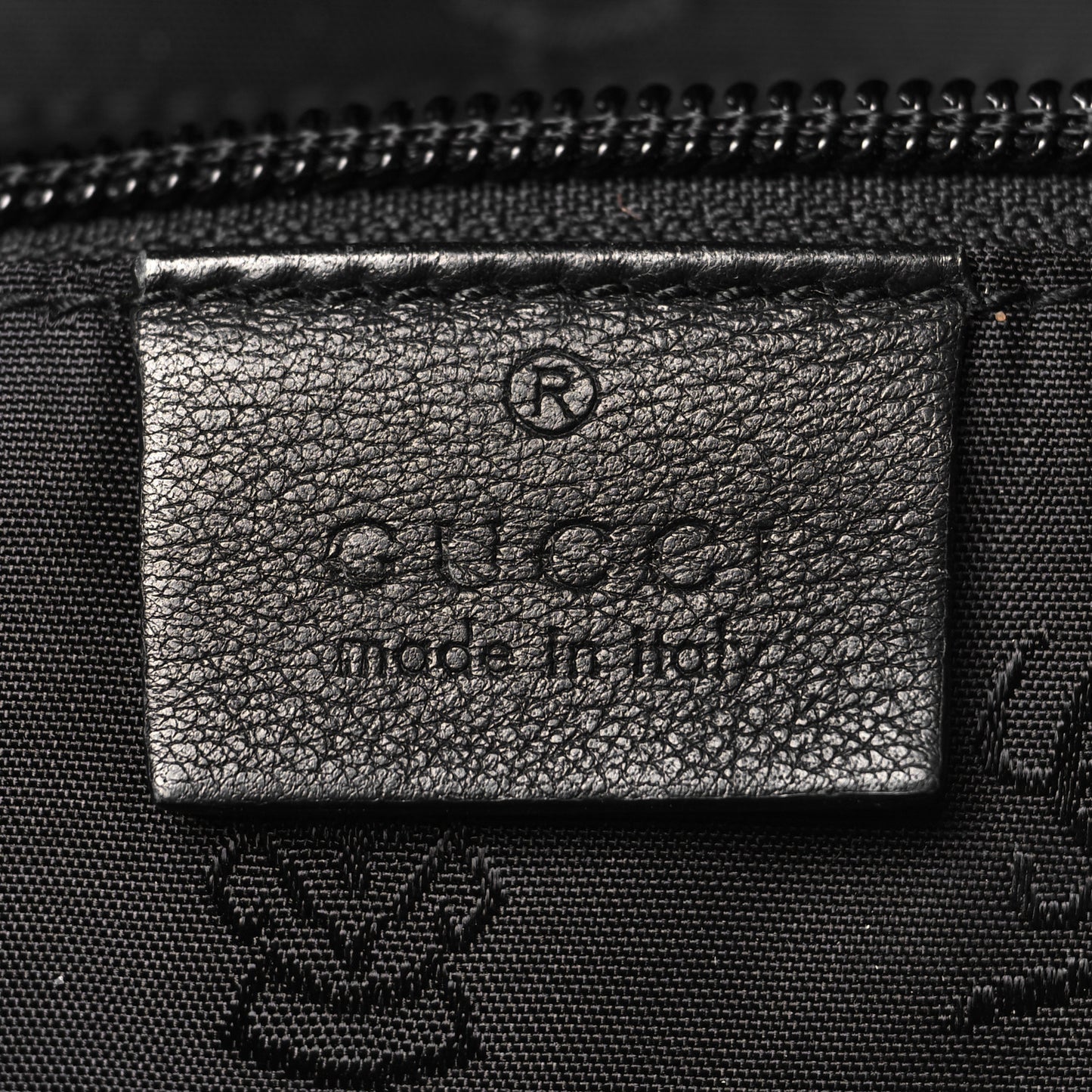 Guccissima Medium Classic Backpack Black