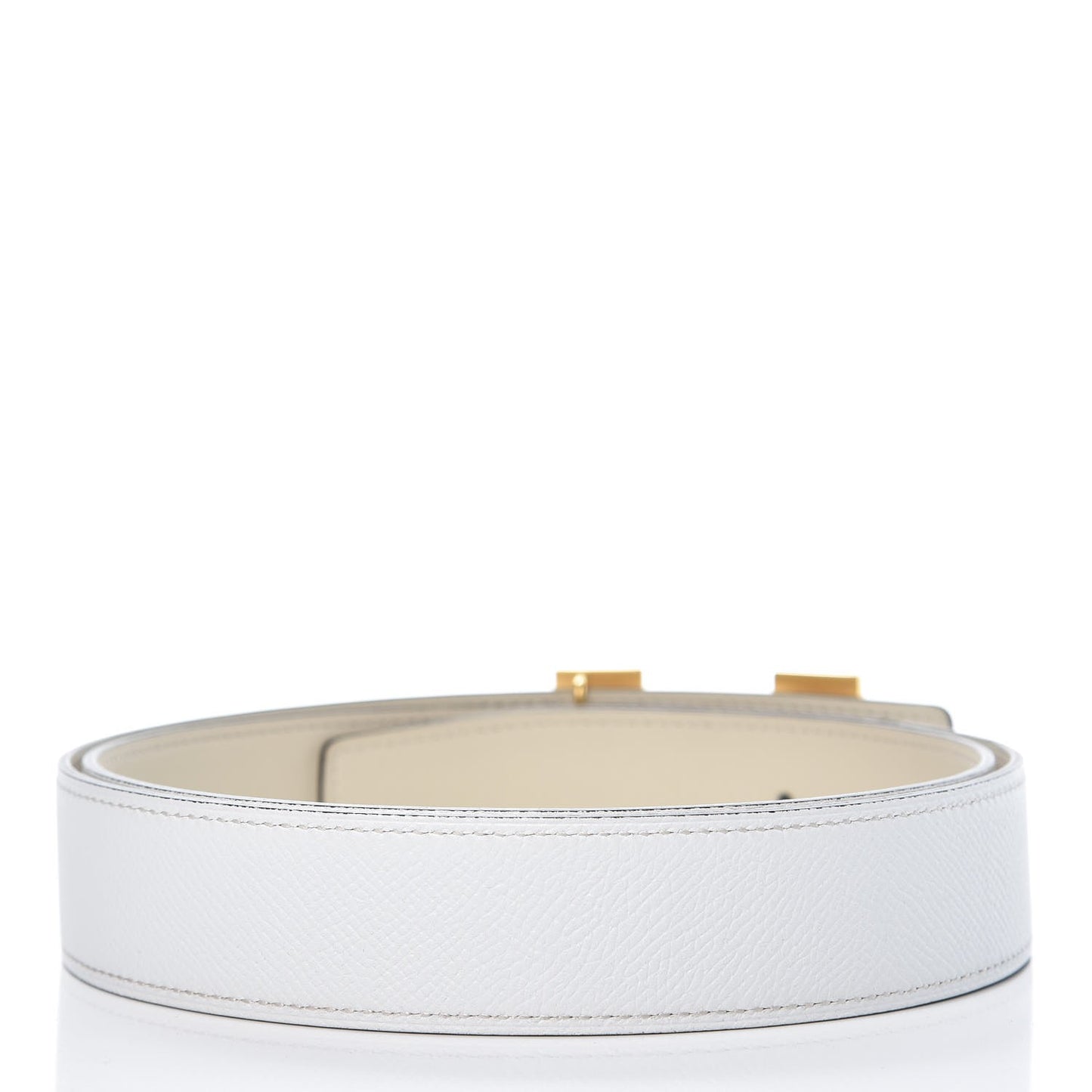 Swift Epsom 32mm H Belt 95 Craie White