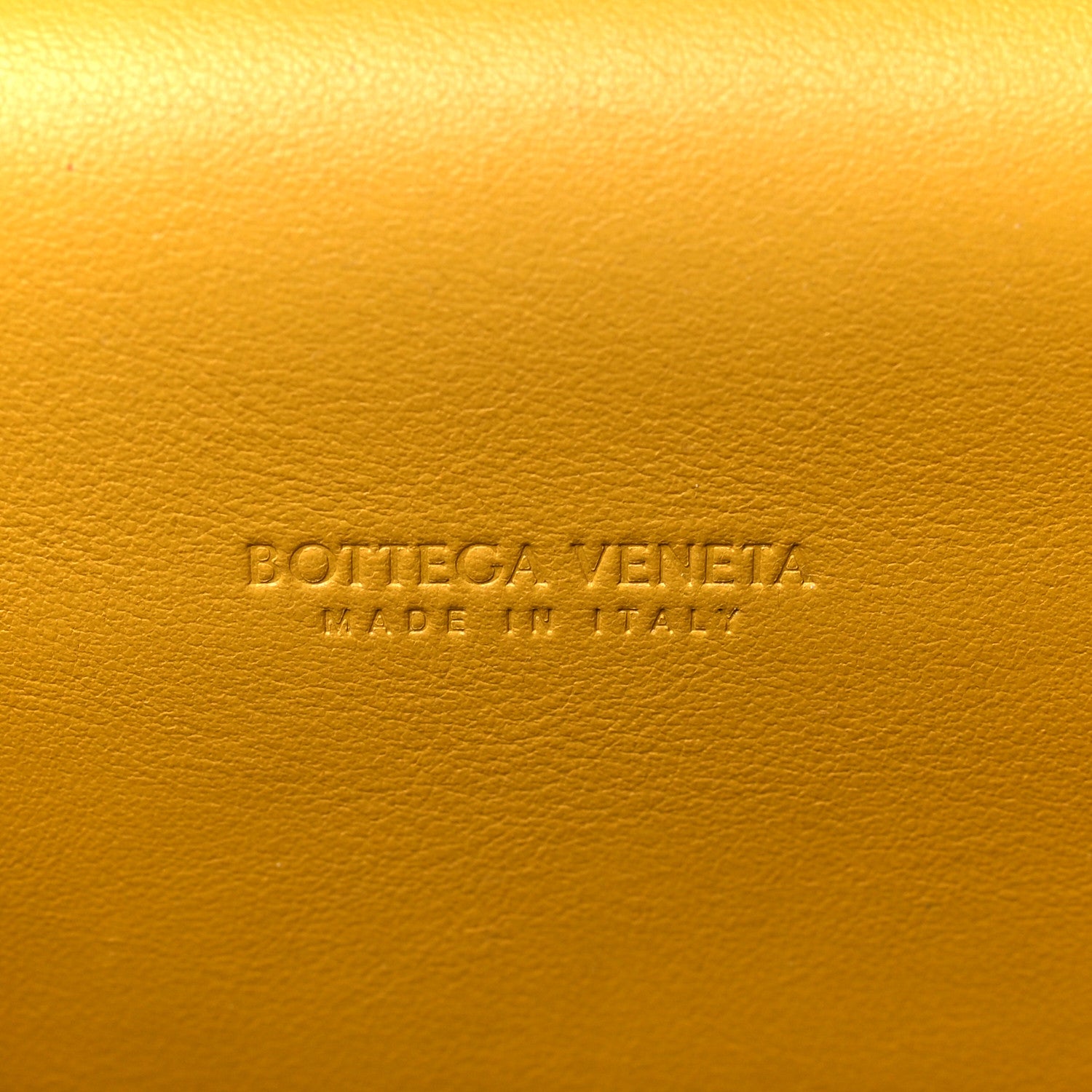 Bottega Veneta Grained Calfskin Geometric Belt Bag Mustard Yellow 6 of 8