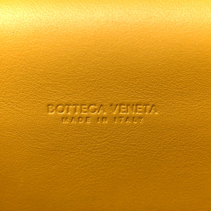 Bottega Veneta Grained Calfskin Geometric Belt Bag Mustard Yellow 6 of 8