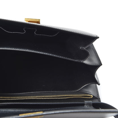 Celine Box Calfskin Medium Classic Box Flap Bag Black 4 of 9