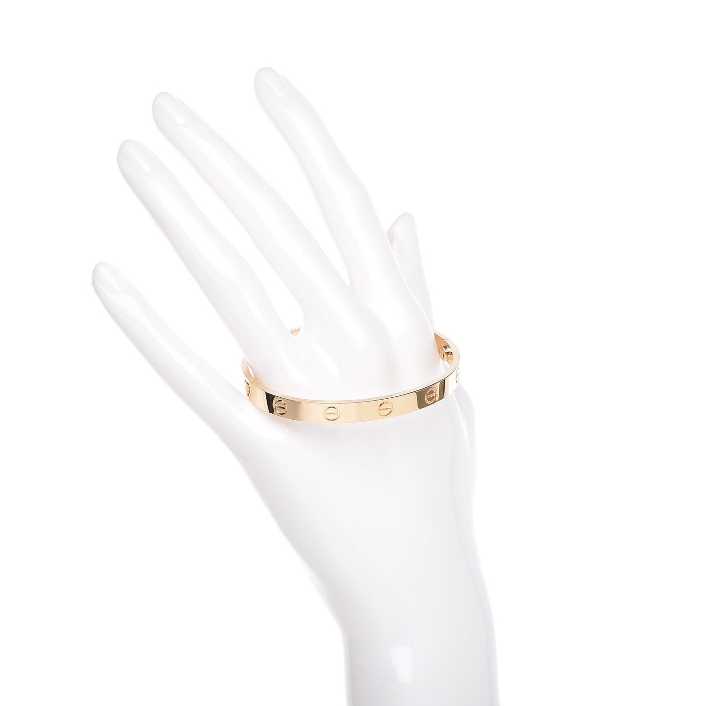 18K Yellow Gold LOVE Bracelet 17