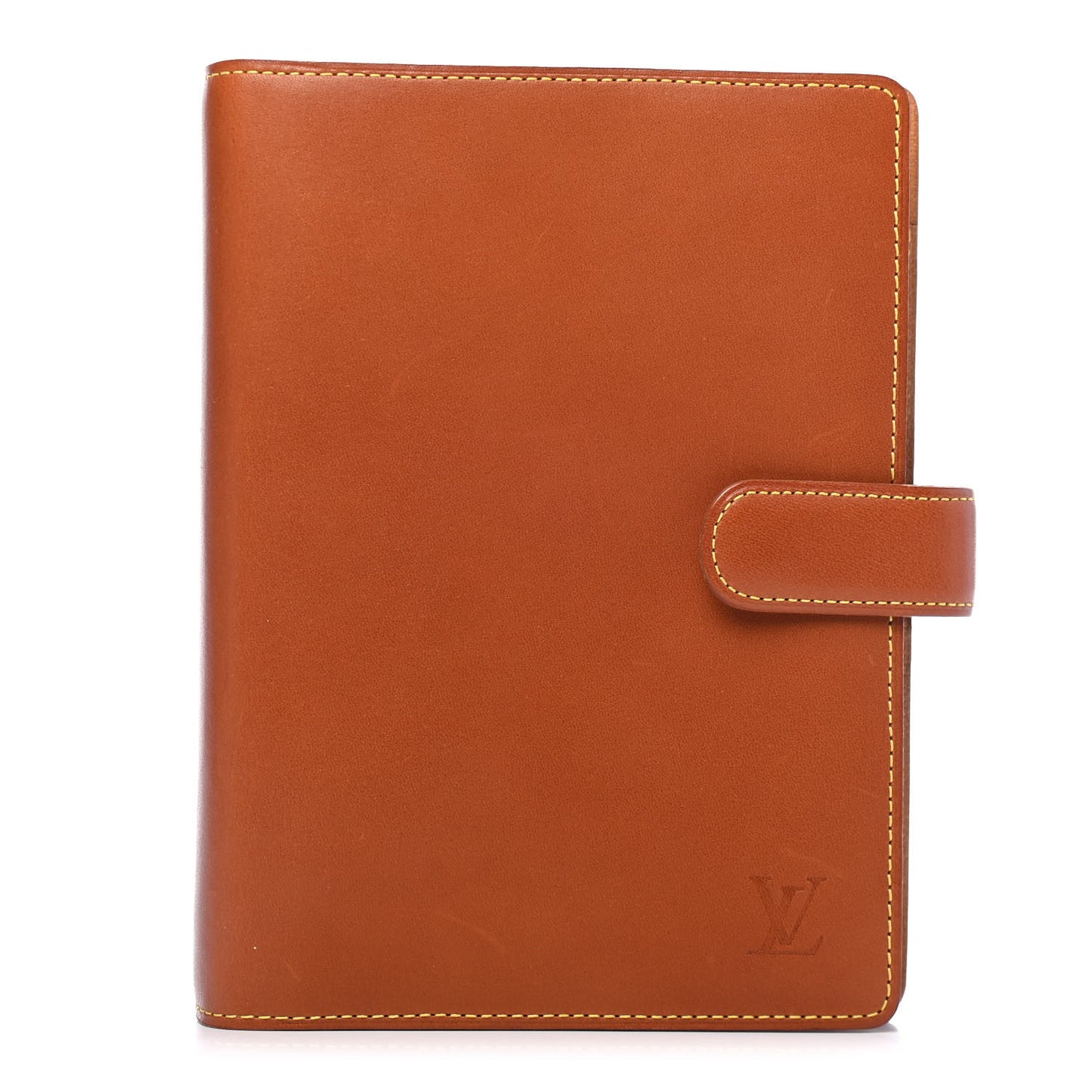 Nomade Medium Ring Agenda Cover Caramel
