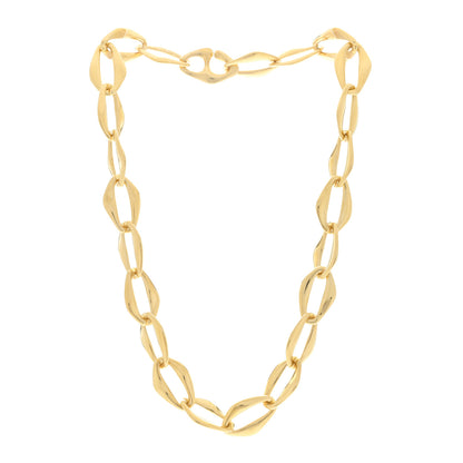 Tiffany 18K Yellow Gold Elsa Peretti Aegean Necklace 18" 2 of 3