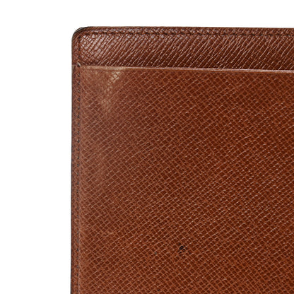 Louis Vuitton Monogram Simple Checkbook Holder Wallet Cover 10 of 17