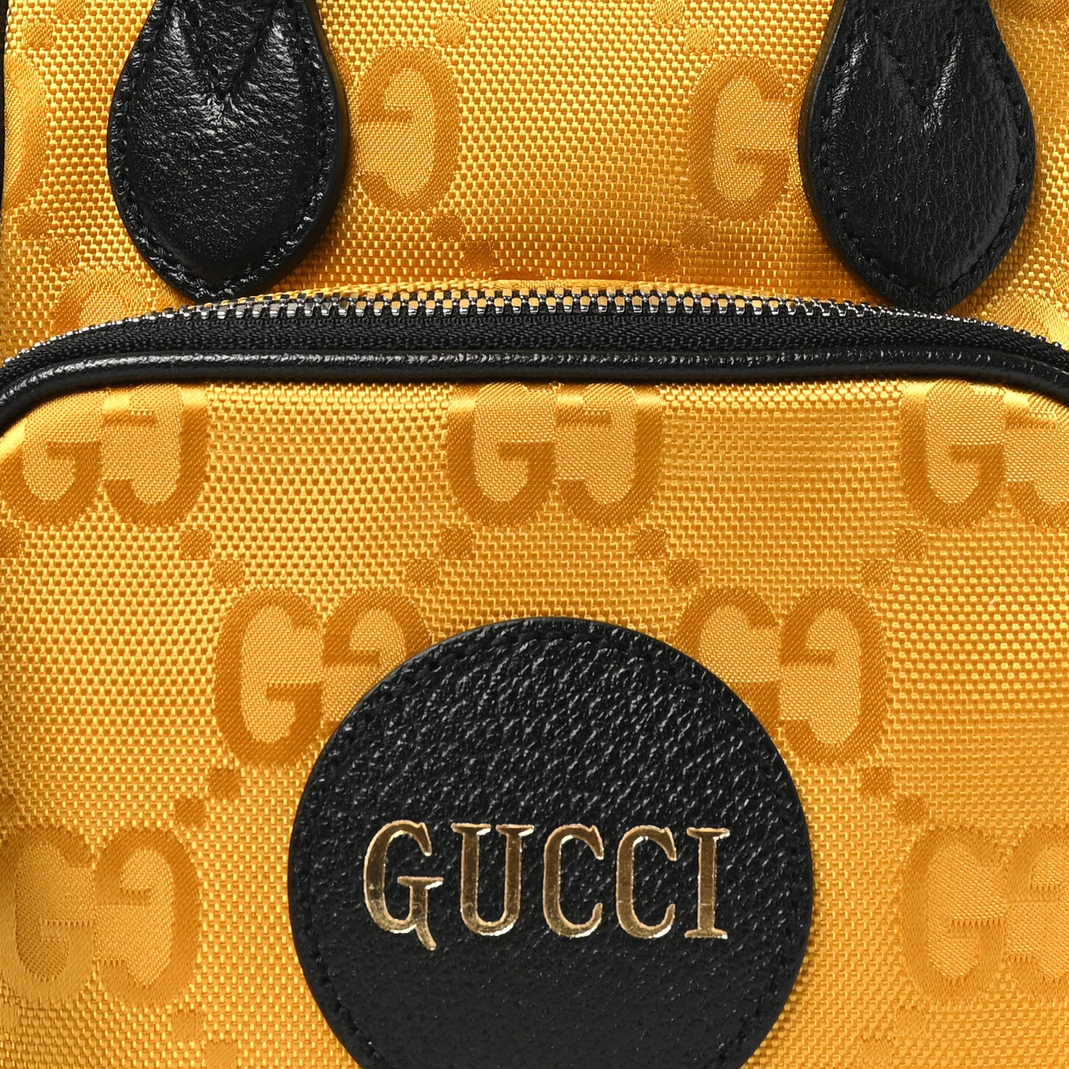 Gucci Econyl Nylon Monogram Off The Grid Shoulder Bag Crop Black 8 of 10