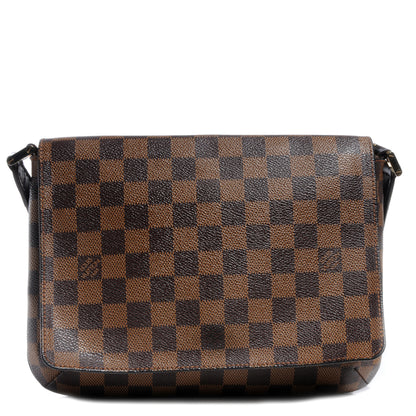 Louis Vuitton Damier Ebene Musette Tango Long Strap 1 of 6