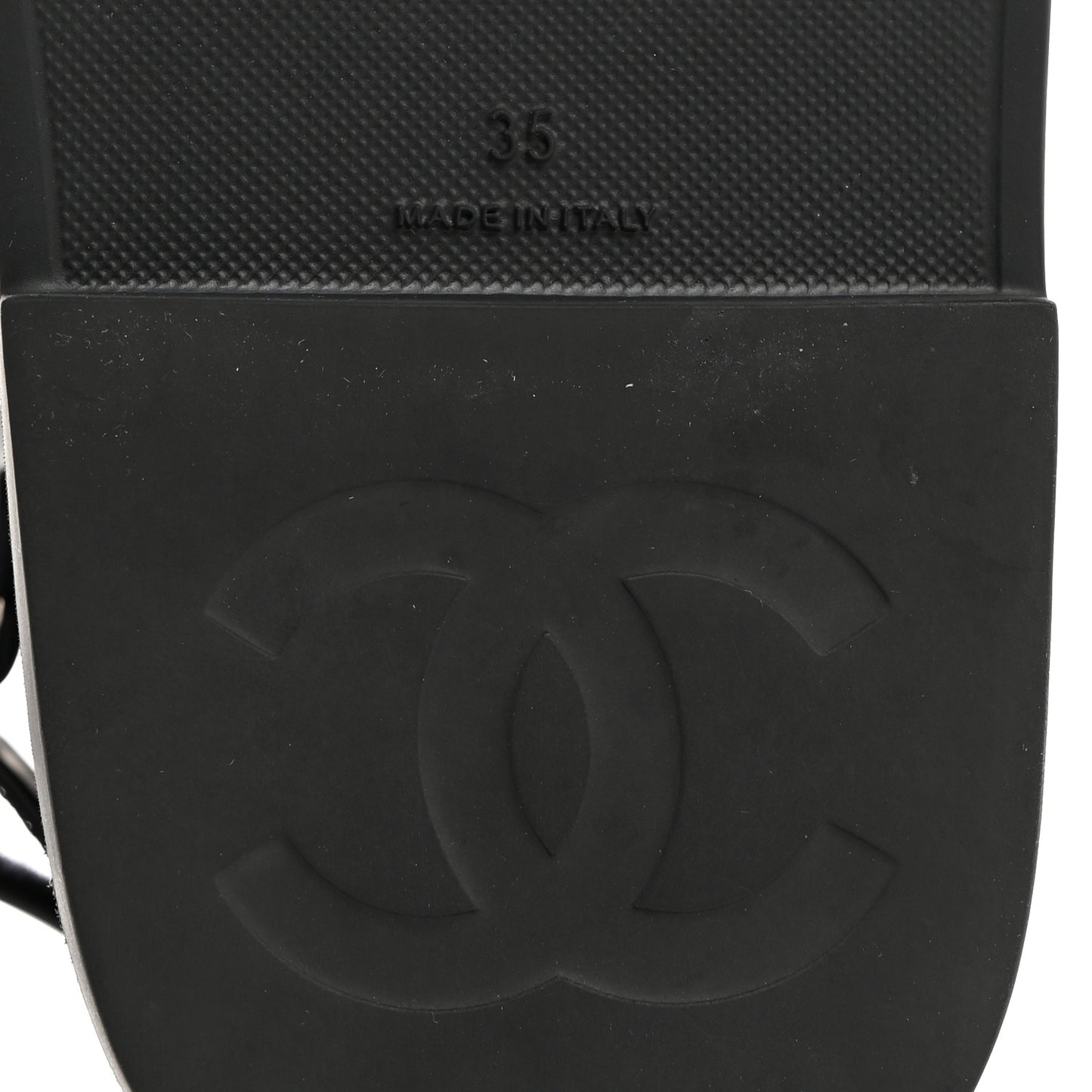 Rubber CC Dad Sandals 35 Black