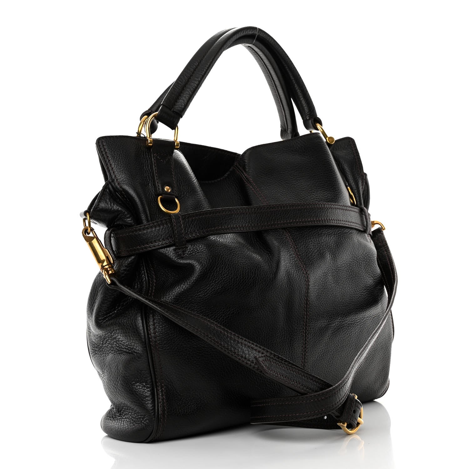 Burberry Calfskin Medium Raymond Chocolate 3 of 16