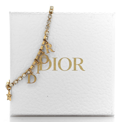 Christian Dior Metal Crystal Dio(r)evolution Star Bracelet Gold 5 of 5