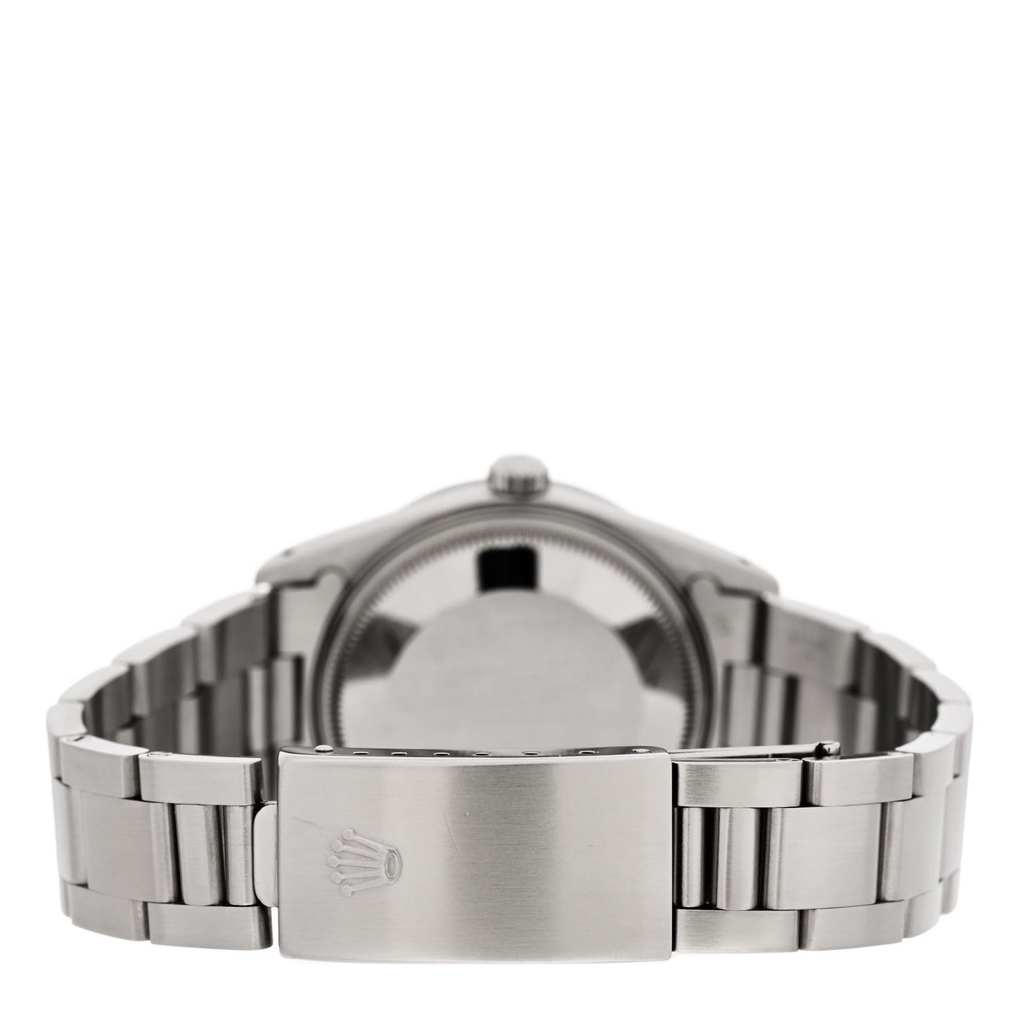 Stainless Steel 34mm Oyster Perpetual Date Watch Silver 15010