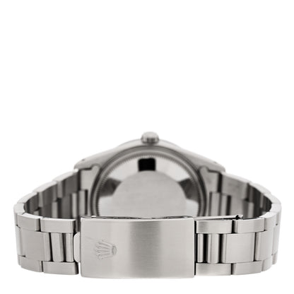 Rolex Stainless Steel 34mm Oyster Perpetual Date Watch Silver 15010 3 of 4