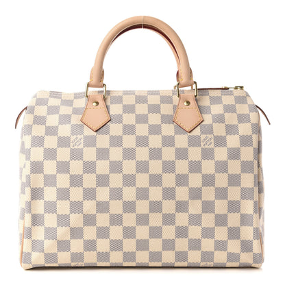 Louis Vuitton Damier Azur Speedy 30 1 of 10