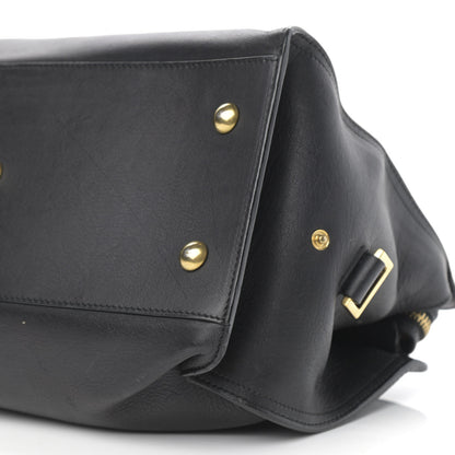 Saint Laurent Calfskin Small Classic Y Cabas Black 10 of 15