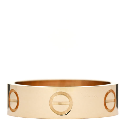 18K Yellow Gold 3.5mm LOVE Wedding Band Ring 47 4
