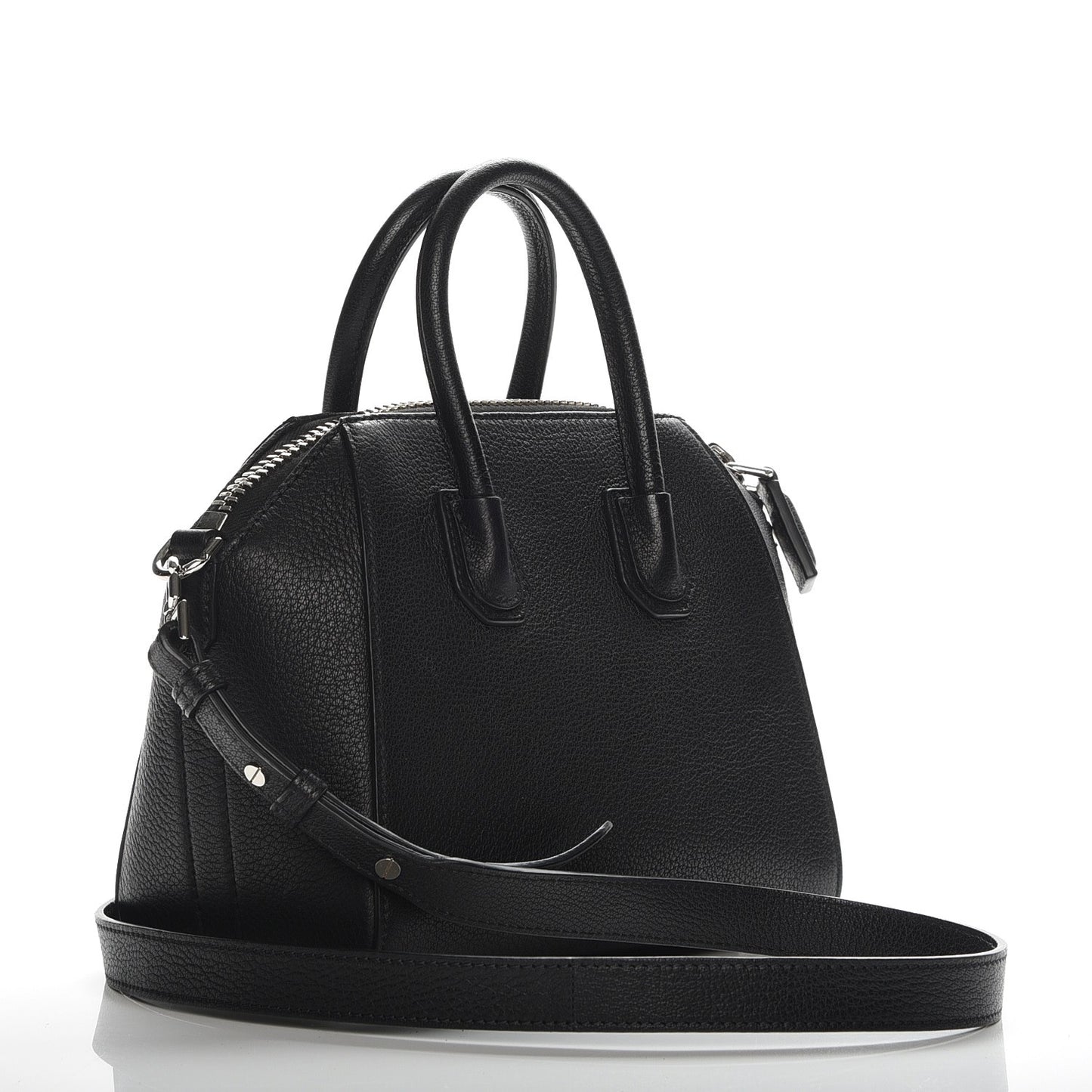 Sugar Goatskin Mini Antigona Black