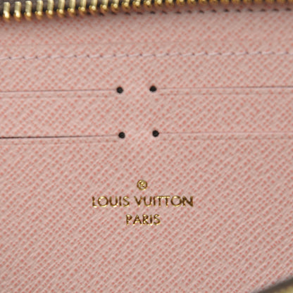 Louis Vuitton Monogram Clemence Wallet Rose Ballerine 6 of 6