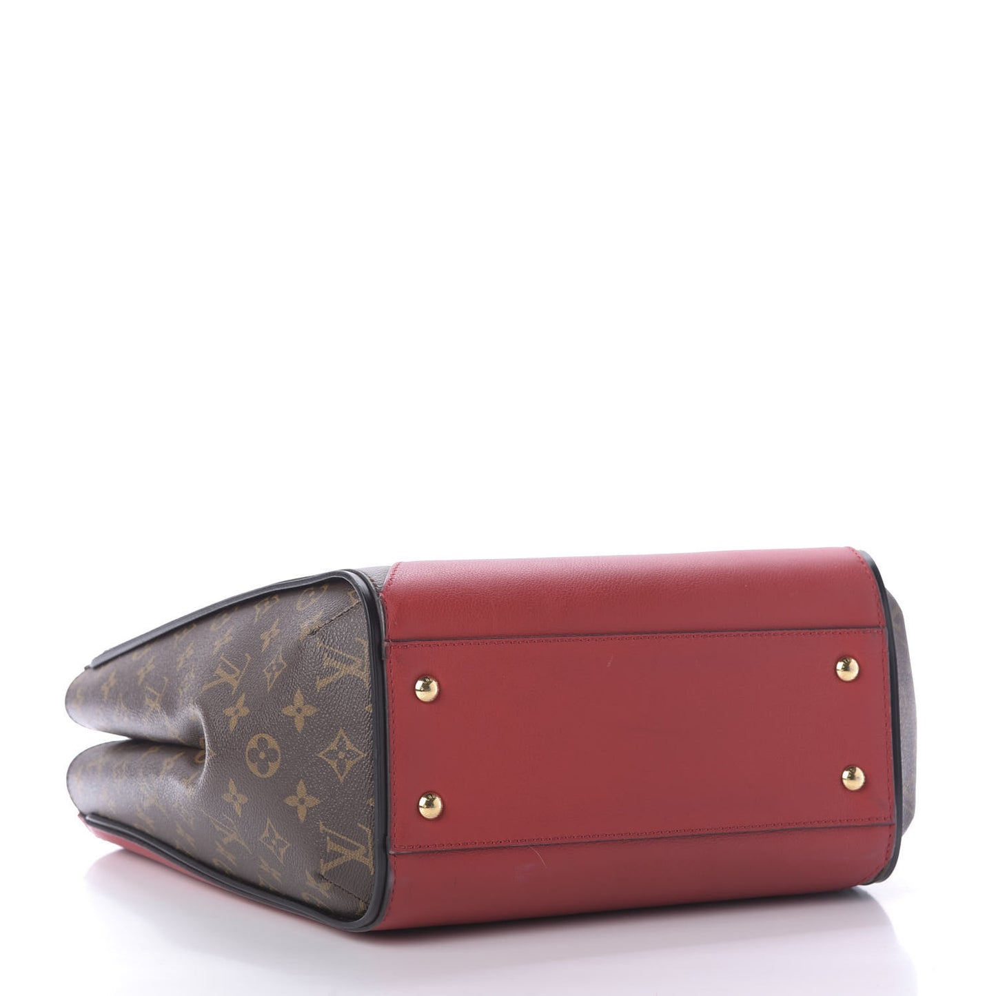 Calfskin Monogram Kimono Tote Cherry