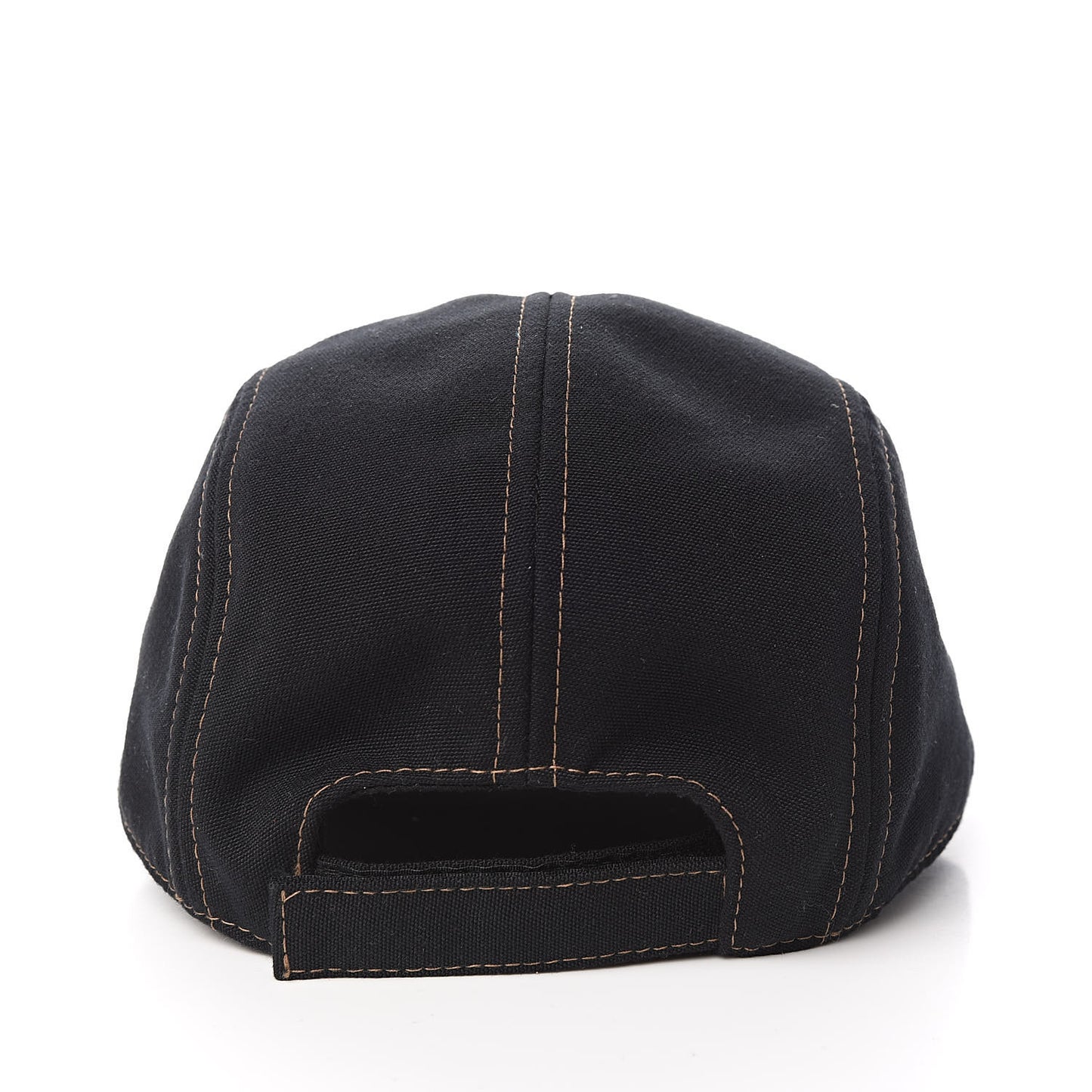 Canvas Vitello FF Baseball Hat Black