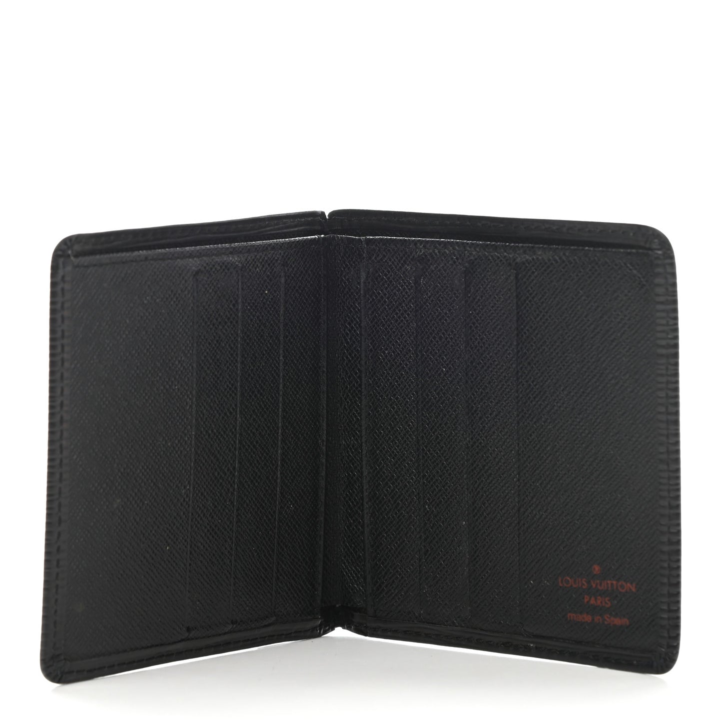 Epi 6 Card Billfold Wallet Black