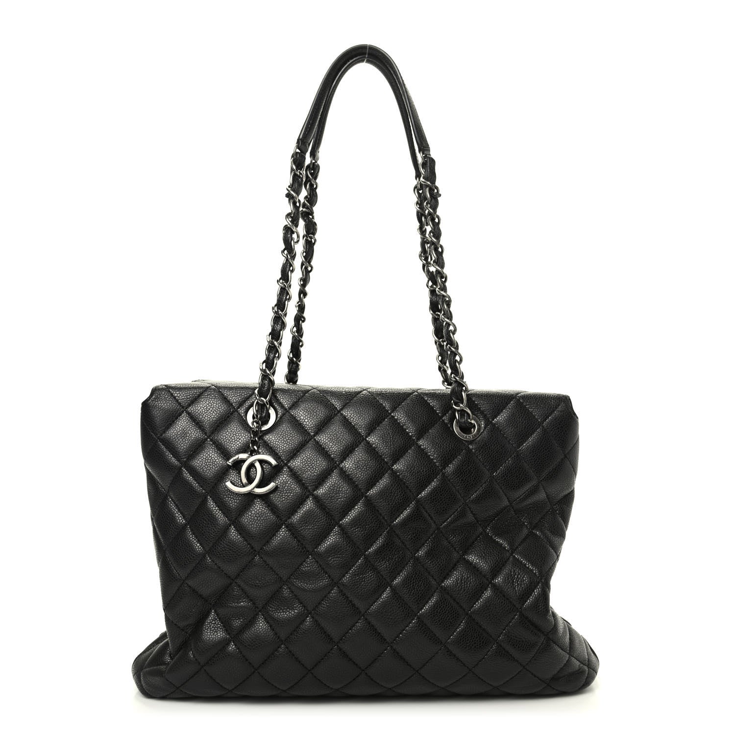 Chanel Caviar Quilted City Shopping Tote Black 1 of 8