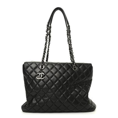 Chanel Caviar Quilted City Shopping Tote Black 1 of 8