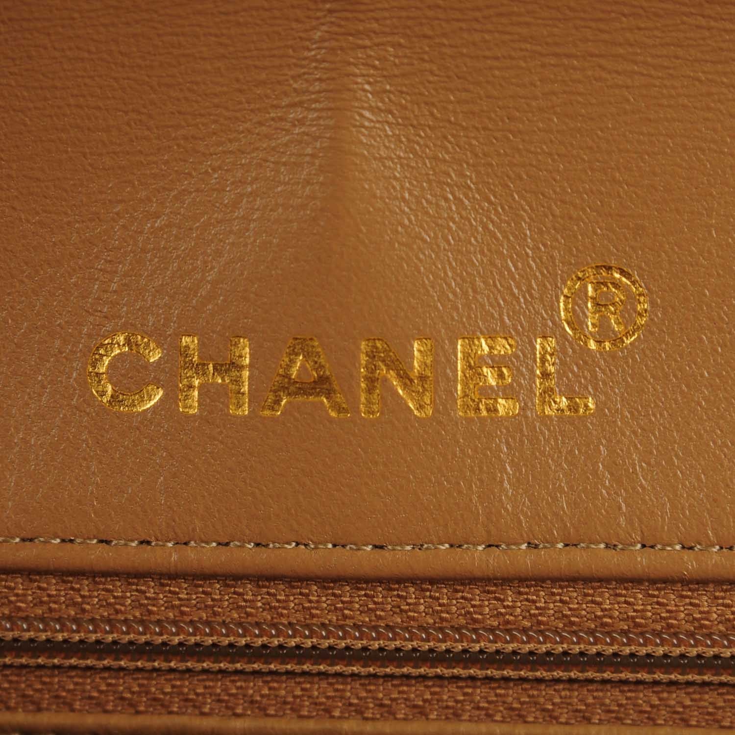 Chanel Lambskin Quilted Medium Single Flap Beige 6 of 9