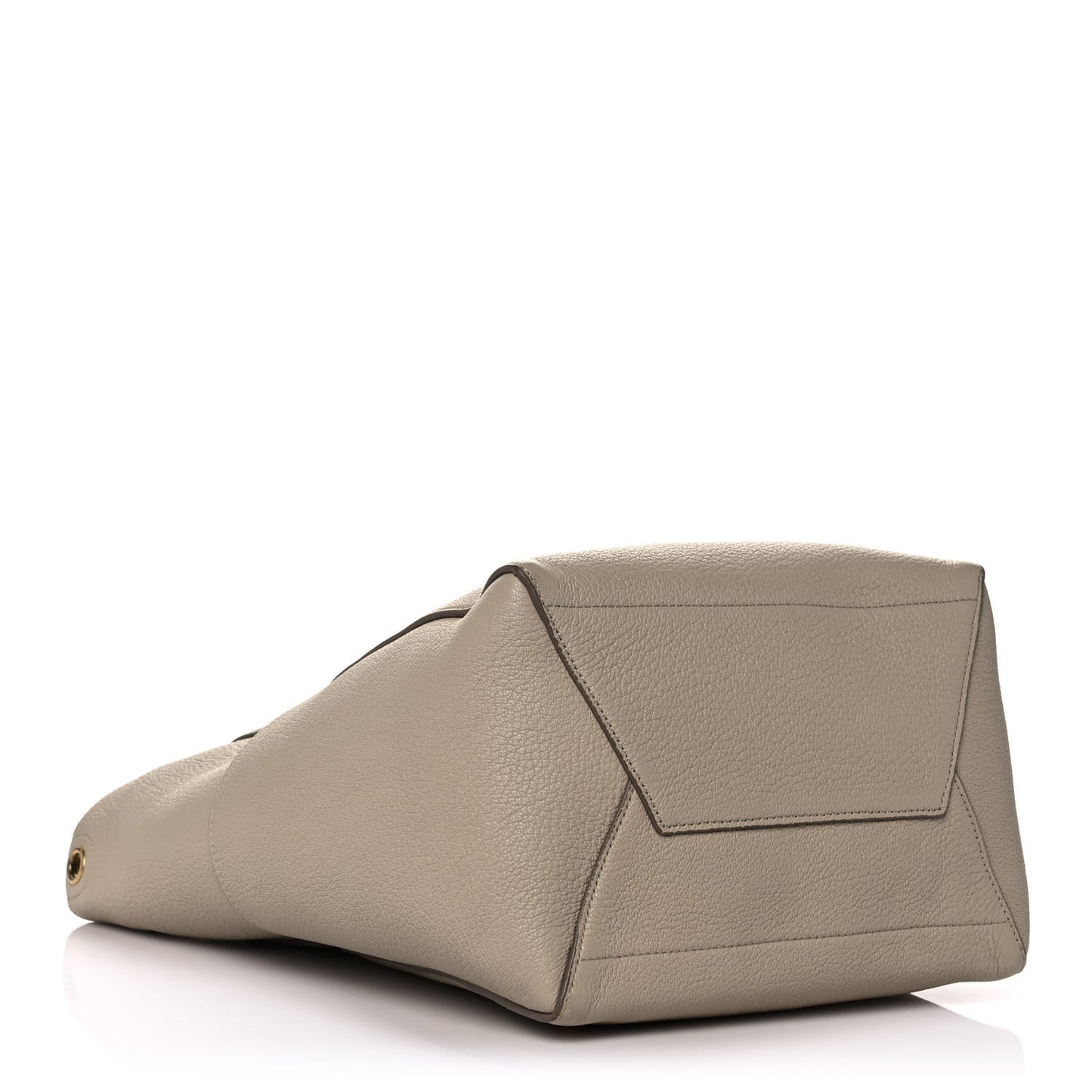 Natural Calfskin Seau Sangle Bucket Bag Dune