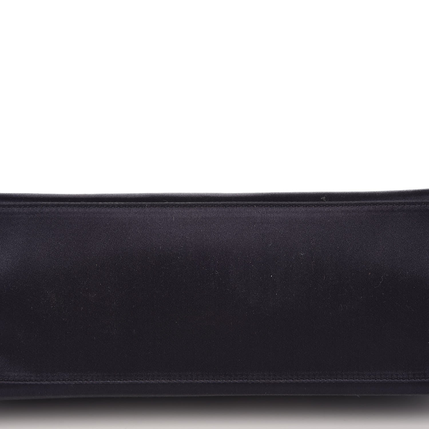 Prada Satin Framed Bag Blue 7 of 7