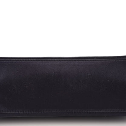 Prada Satin Framed Bag Blue 7 of 7