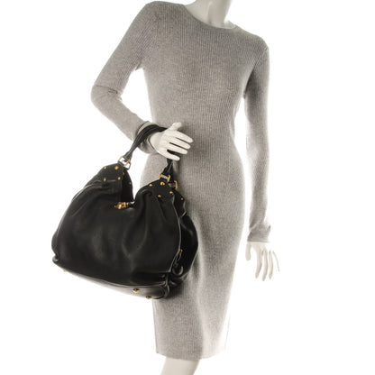 Louis Vuitton Mahina L Black 2 of 8