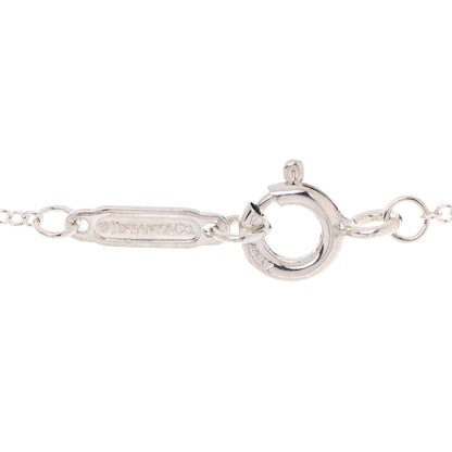 Tiffany Sterling Silver Rubedo 1837 Circle Pendant Necklace 5 of 7
