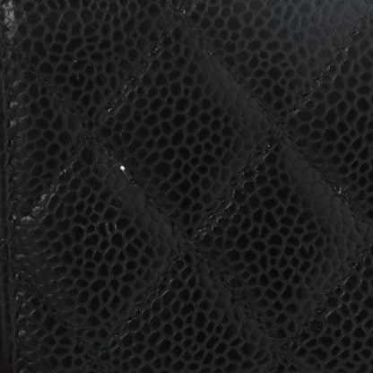 Chanel Caviar Quilted Flap Card Holder Black 10 of 11