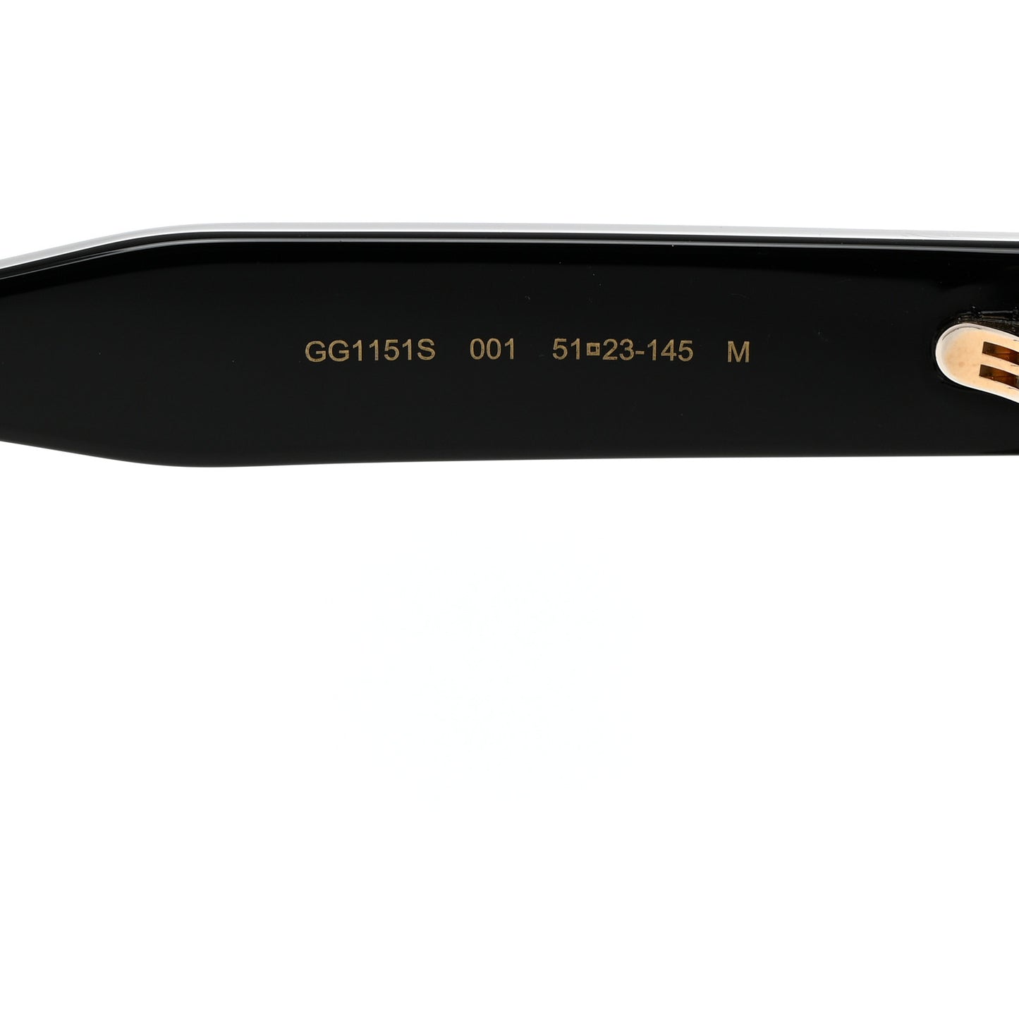 Acetate Oversize Sunglasses GG1151S Black