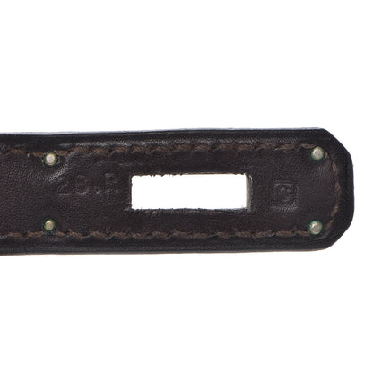 Hermes Toile Swift Kelly 32 Chocolate 22 of 35