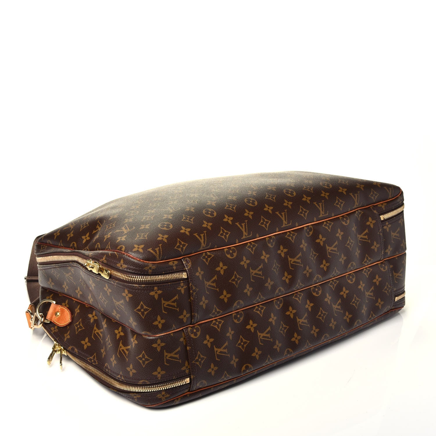Louis Vuitton Monogram Alize 2 Compartment Luggage Travel Bag 5 of 11