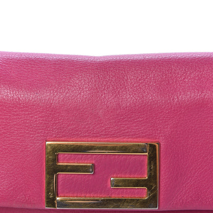 Fendi Vitello Flamingo Fendista Pouchette Crossbody Lampone 19 of 19