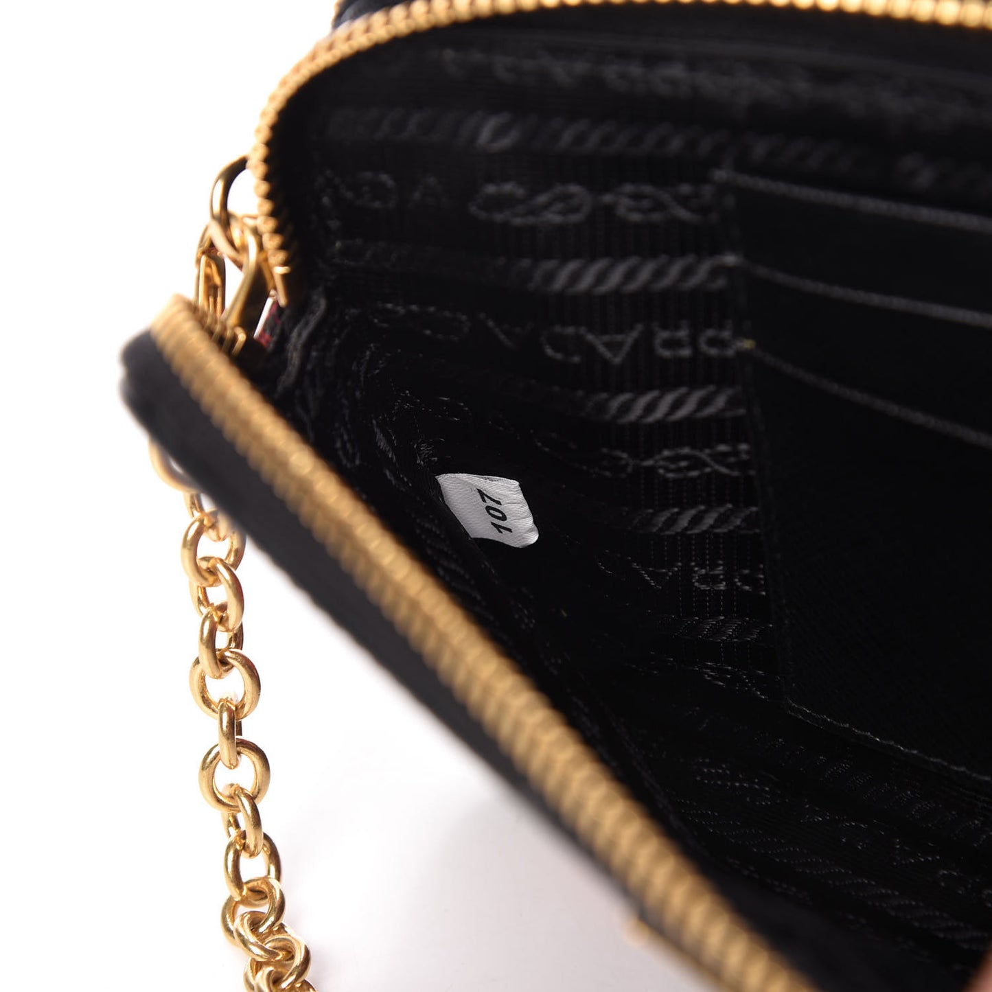 X UNIVERSAL STUDIOS Saffiano Frankenstein Rose Mini Double Zip Chain Crossbody Bag Lacca
