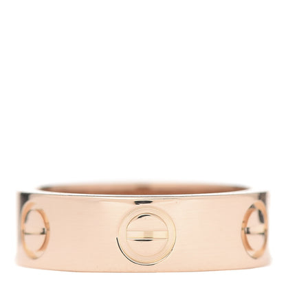 Cartier 18K Pink Gold 5.5mm LOVE Ring 48 4.5 1 of 4
