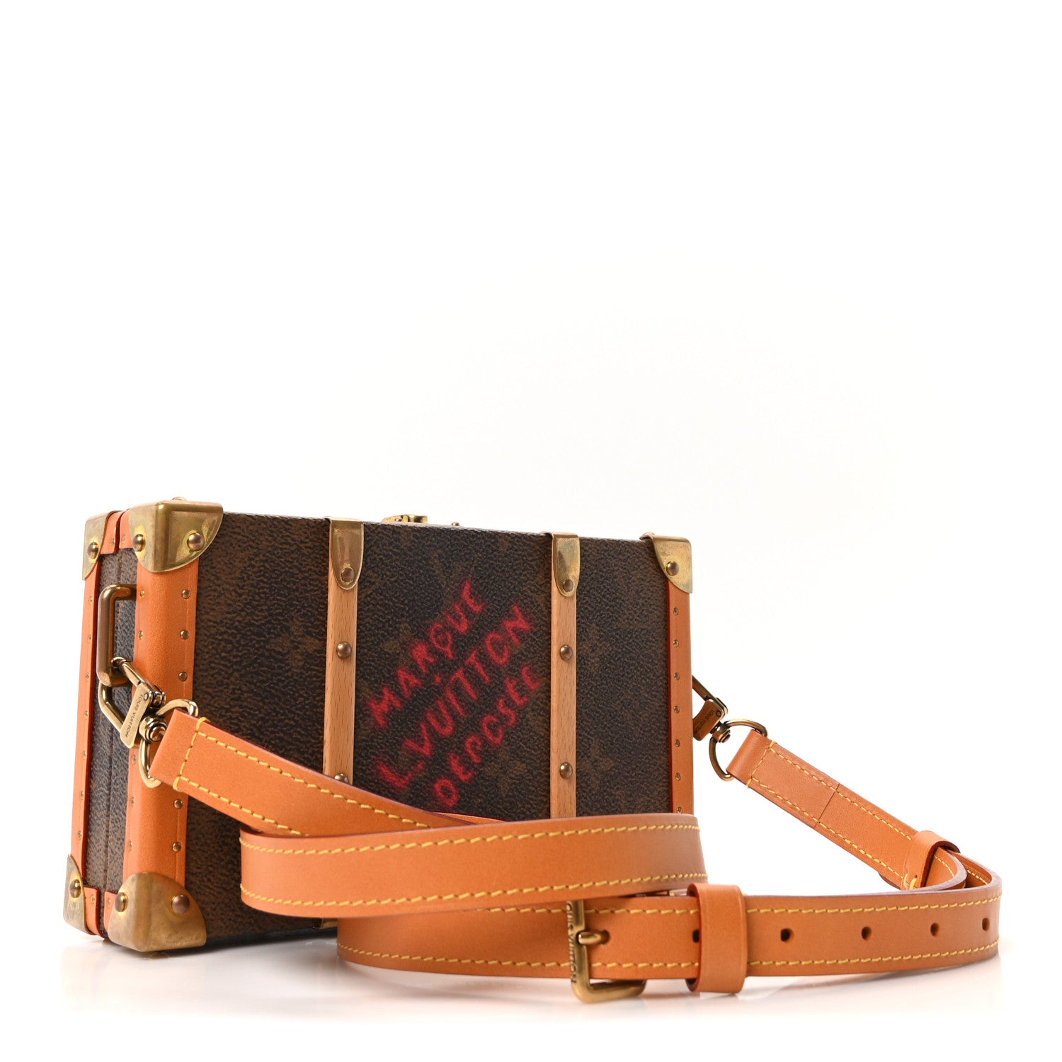 Louis Vuitton Monogram Dust Marque Trunk Wallet 3 of 10