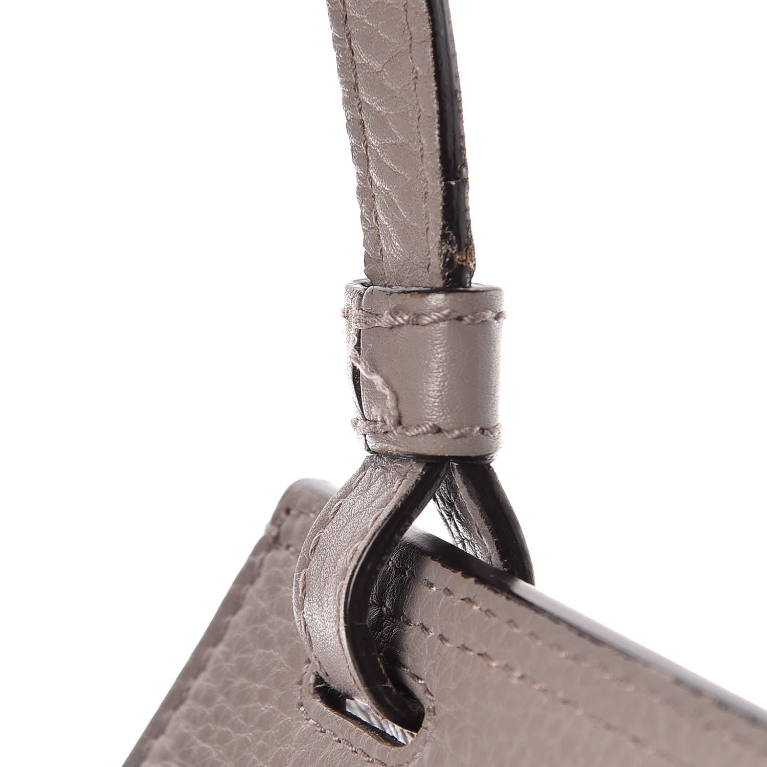 Gucci Cellarius Calfskin Medium Bamboo Daily Flap Shoulder Bag Storm Grey 13 of 15